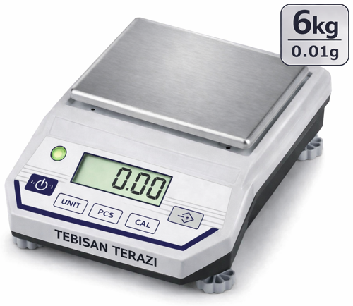 EHB-6000 Model 6 Kg/0,01 gr Hassas Terazi