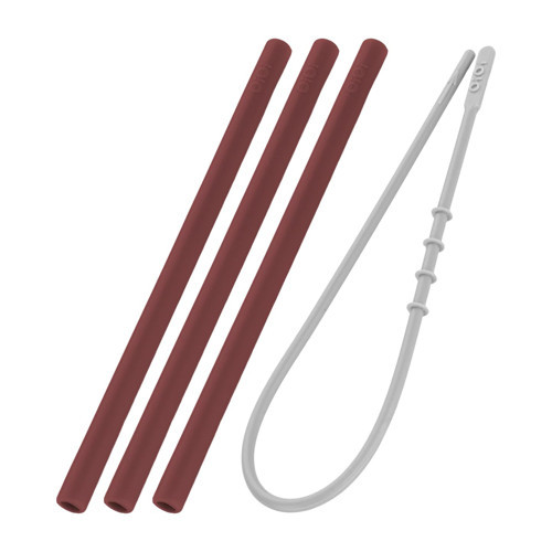 Hüp Silikon Pipet 3 lü & Tem.Fırçası - Velvet Rose