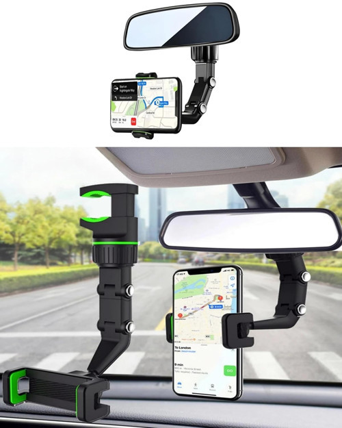 Dikiz Aynası, Koltuk Arkası, Çalışma Masası Telefon Tutucu, Standart, iPhone, , Xiao