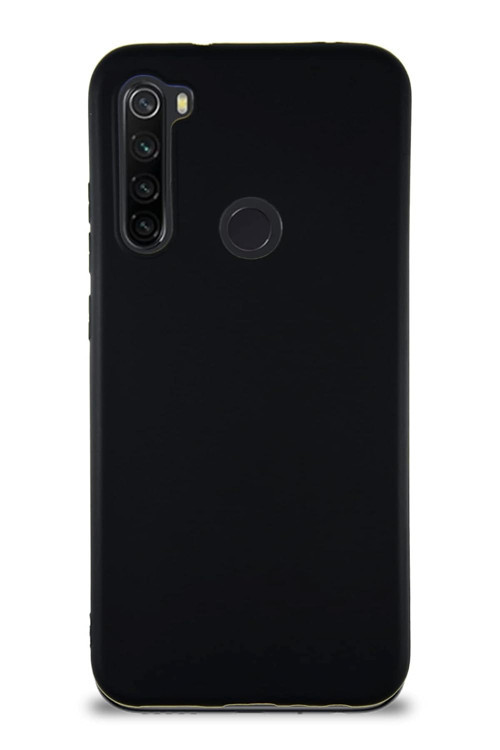 Xiaomi 8 ile Uyumlu Kılıf Soft Premier Renkli Silikon Kapak - Siyah