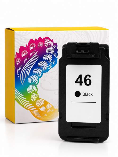 BK Canon PG-46 Uyumlu Siyah Muadil Kartuş | Pixma E404 E414 E464 E474 E484 E3140