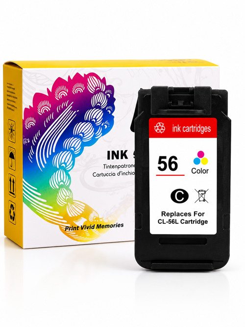 BK Canon CL-56 Uyumlu Renkli Muadil Kartuş | Pixma E404 E414 E464 E474 E484 E3140