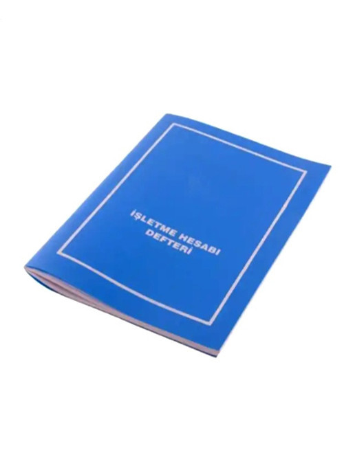 İşletme Hesabı Defteri 20X28Cm 48 Yaprak Plastik Kapak - 2 adet
