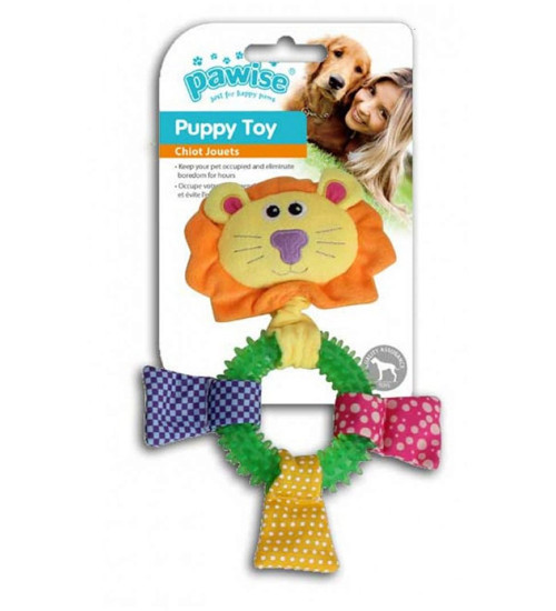 26 cm Puppy Ring Aslan Köpek Oyuncağı