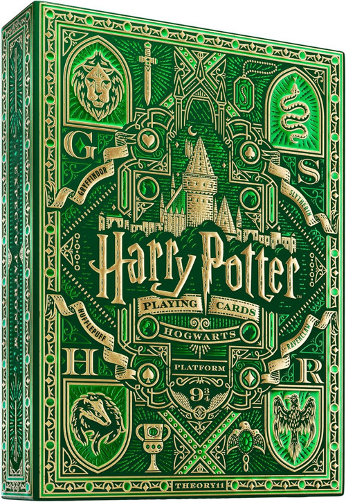 Harry Potter Harry Potter Deck - Green Slytherin Oyun İskambil Kartı