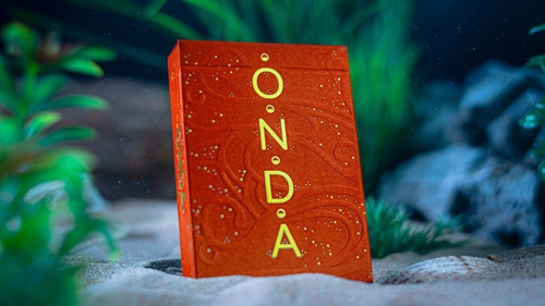Onda V2 By Jocu Oyun İskambil Kartı - Kırmızı (Coral)