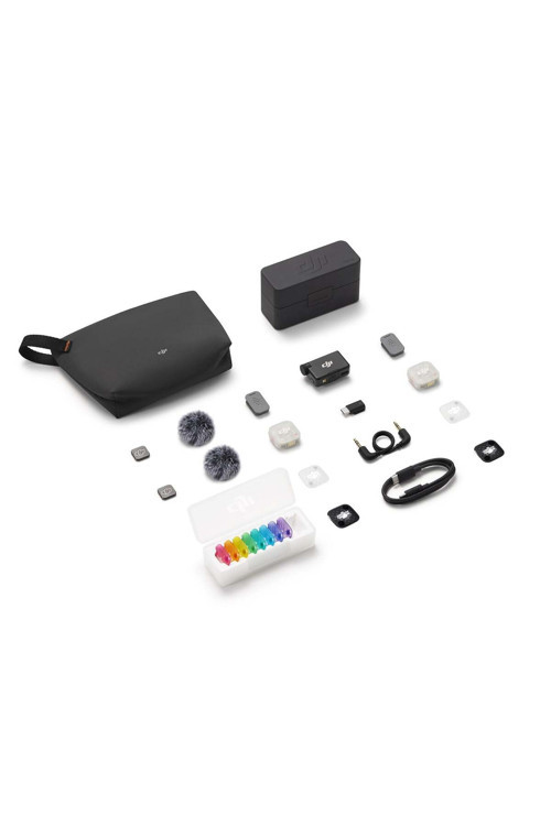 Mic Mini 2S (2TX + 1RX + Şarj Kutusu) | DJI Türkiye Karacasulu Garantili |