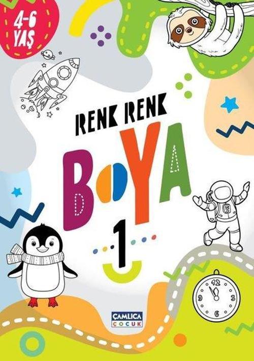 Renk Renk Boya - 1