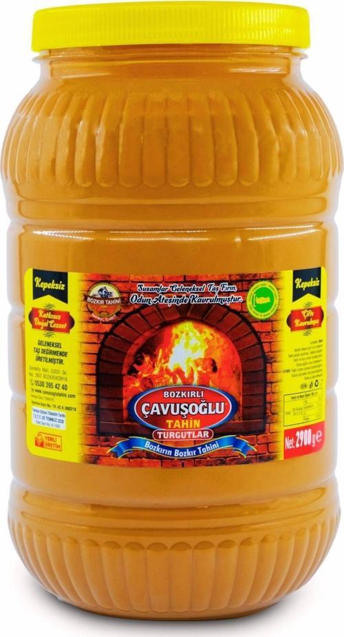Çifte Kavrulmuş Bozkır Tahini Kepeksiz 2900g