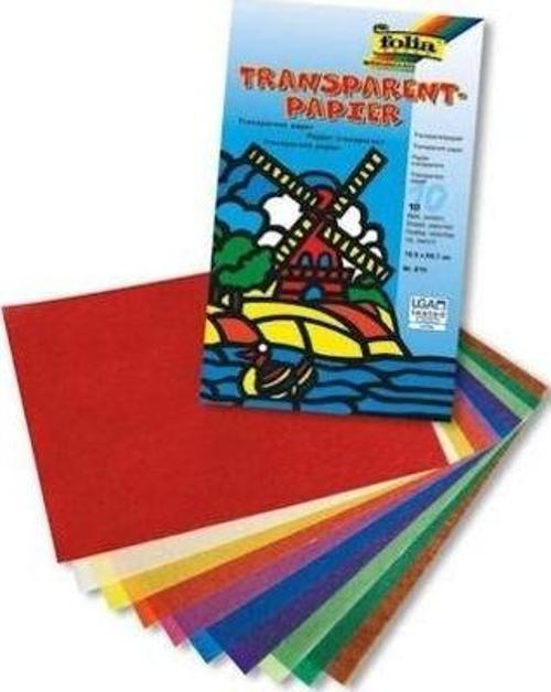 Transparan Kağıt 18,5x29,7 cm. 42 gr. 10 Renk