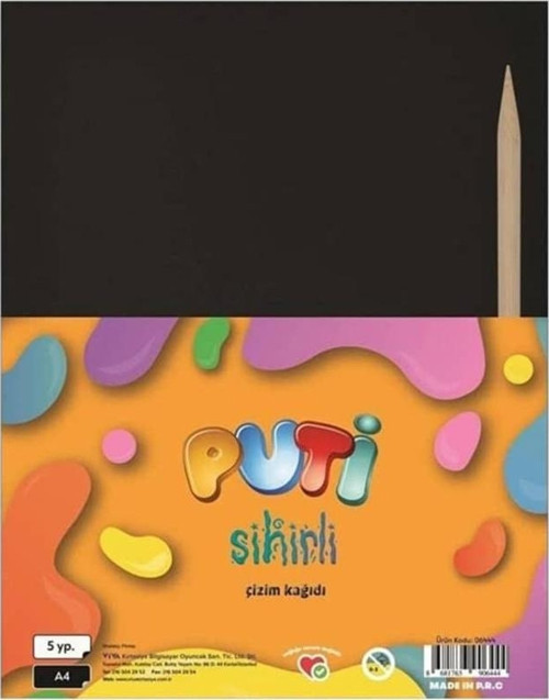 A4 Sihirli Çizim Kağıdı 5'li Paket
