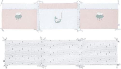 Hero Bebek & Çocuklar İçin Nakışlı Karyola Kenar Koruyucu (40X180) Bunny