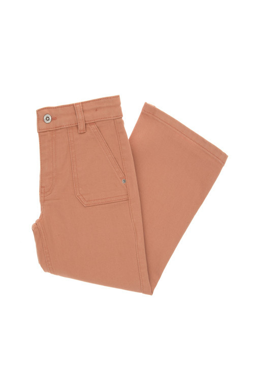 Kız Çocuk Somon Flare Fit Jean Pantolon 50304245-VR202