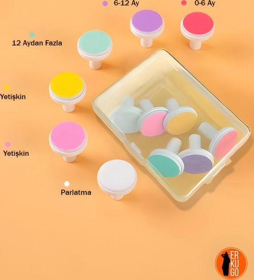6 Adet Bebek Törpü Yedek Başlığı, Çocuk Bebek Dönerli Pilli Tırnak Kesme, Törpüleme Makinesı Başlığı