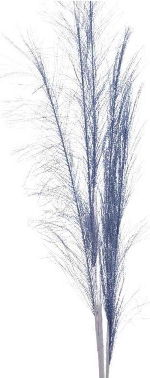 Dekoratif Yapay Çiçek 95 cm Mavi Renkli