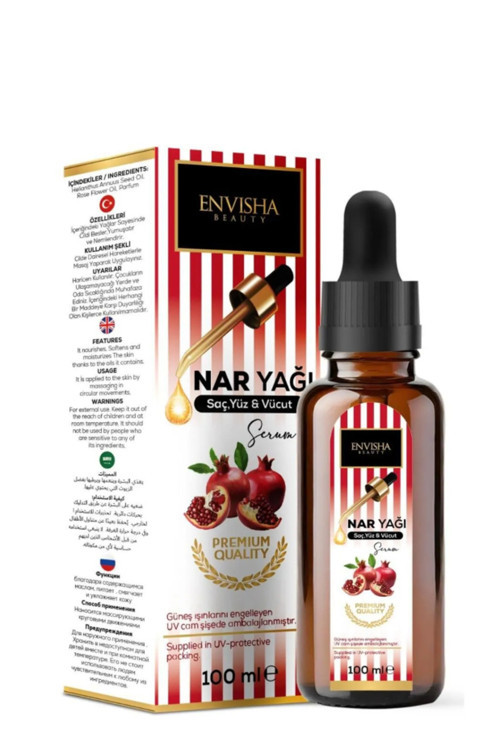 Envisha Beauty Nar Yağı Kırışıklık Önleyici 100 ML