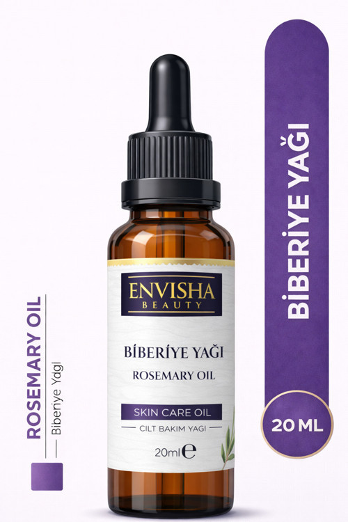Biberiye Yağı %100 Doğal Bitkisel Yağ Rosemary Oil 20 ML