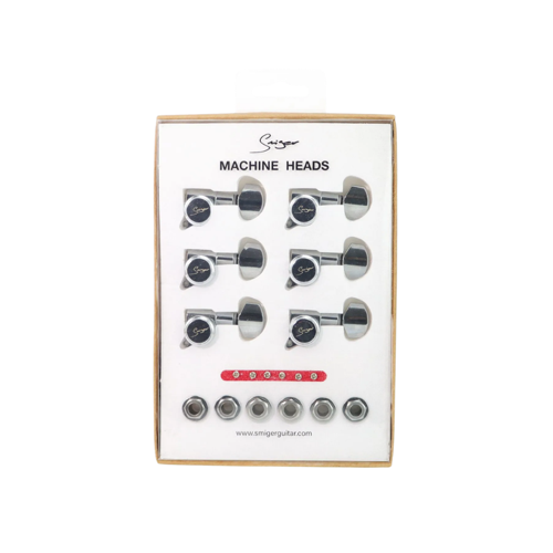 SMIGER STA-30B-CR KİLİTLİ ELEKTRO GİTAR BURGU TAKIMI KROM