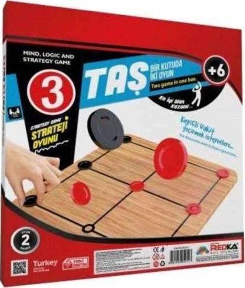 9 Taş 3 Taş Oyunu Dokuz Taş Üç Taş Akıl Oyunları