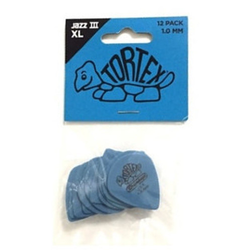 Tortex Blue Jazz III XL 12li Pena Seti (1.00mm)