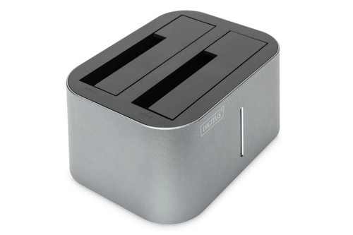 DA-71540-1 2.5"-3.5" USB 3.0 2-port'lu SATA HDD Docking Station, kopyalama özelliği (KDO)