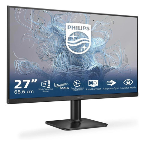 27" 27E2N1100L-01 Full HD 1920x1080 100 Hz D-Sub HDMI Siyah Monitör (KDO)