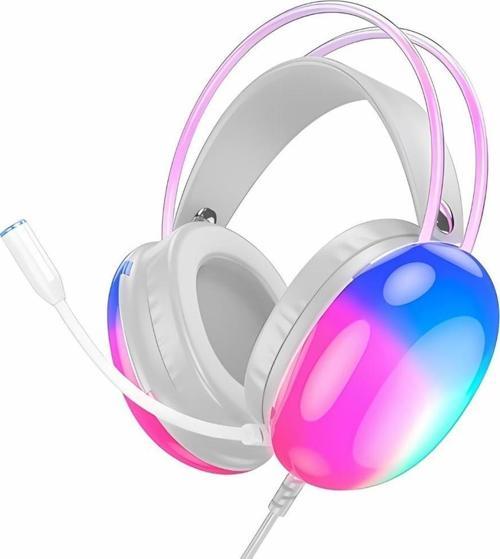 RGB Işıklı 2 Metre USB 7.1 ve 3.5mm Kablolu Mikrofonlu Oyuncu Kulaklığı, Profesyonel Kulaklık