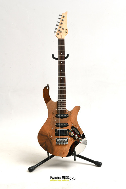 Elektro Gitar SİLVER1 CUSTOM EPOKSİ & YILLANMIŞ AĞAÇ Kişiye Özel