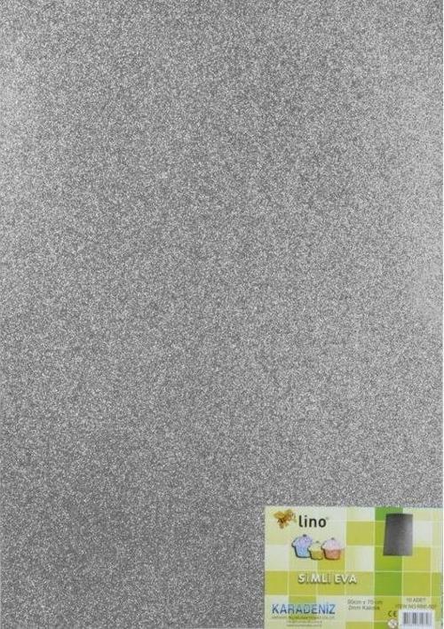 Simli Eva 50x70 cm. 10 Adet GÜMÜŞ