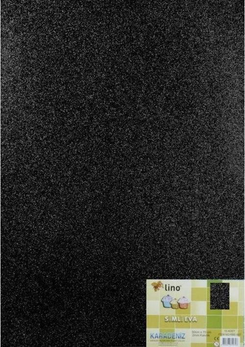 Simli Eva 50x70 cm. 10 Adet SİYAH