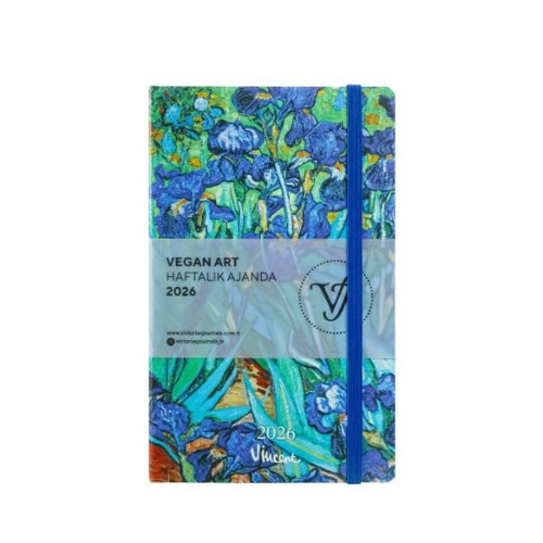 Vıctorıa'S Journals Smyth Vegan Art - Haftalık Ajanda 13 X 21 Cm. Ivory- 226-2321