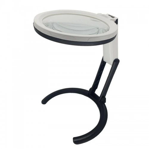 Nikula-2x5x120mm 10 Ledli Masaüstü Büyüteç ( Lisinya )