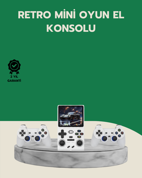 10.000 Oyunlu Taşınabilir Oyun Konsolu HDMI Çıkışlı - Lisinya