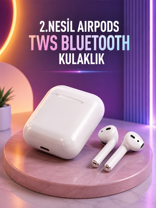 2.Nesil TWS Bluetooth Kulaklık Yüksek Ses Kaliteli - Lisinya