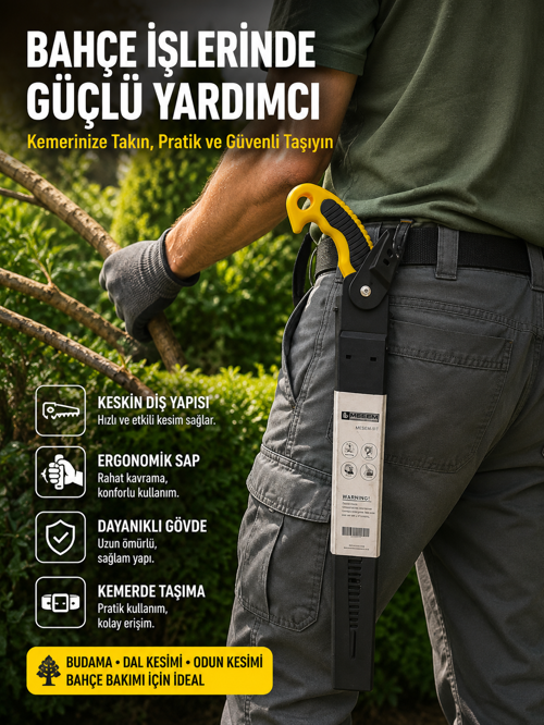 Dal Budama İçin Güçlü Kesim Sağlayan Bahçe Bıçkısı - Lisinya