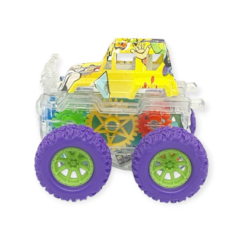 Sürtmeli Işıklı Off-Road Aracı - 7310 - Mor (Lisinya)