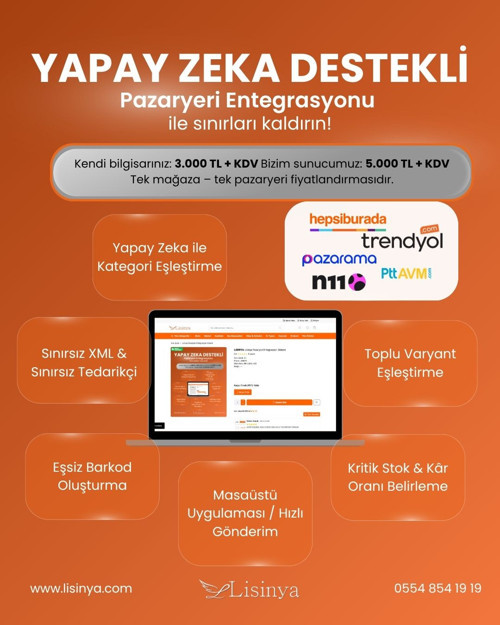 Pazaryeri Entegrasyon Sistemi