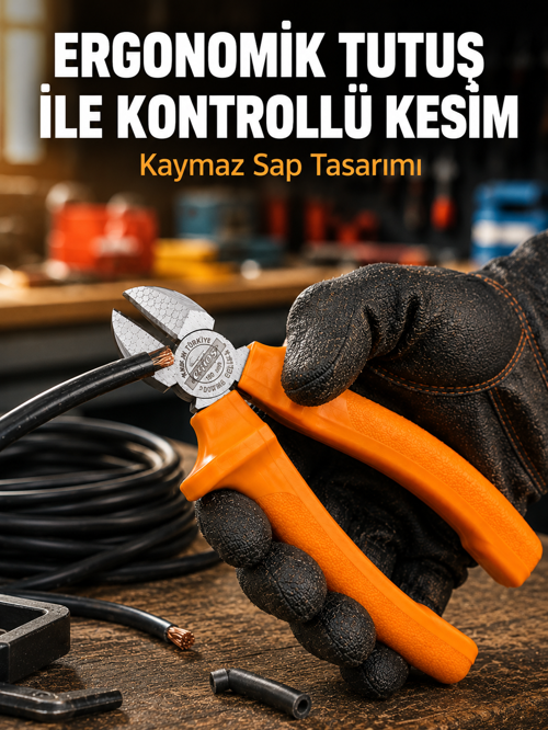 Yan Keski Dövme Çelik Güçlü ve Hassas Kesim Performansı - Lisinya