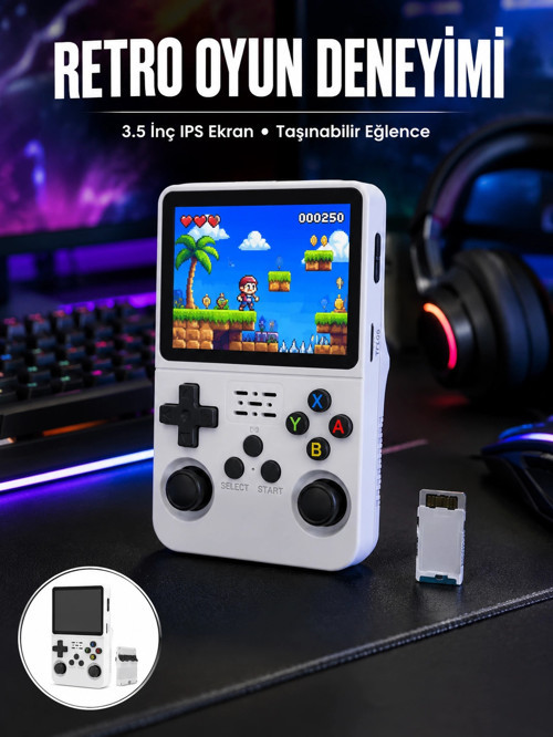 Retro El Konsolu – Gelişmiş Donanım ve Özelleştirilebilir Yazılım Yapısı Yeni Nesil