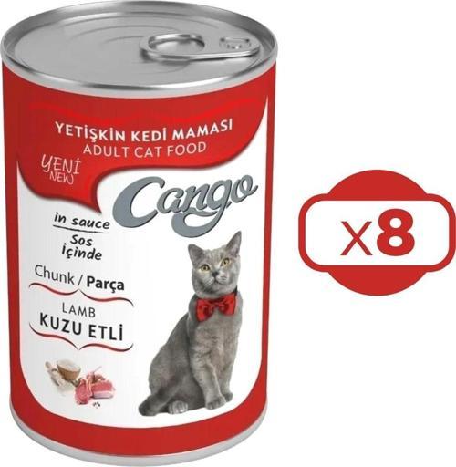 Yetişkin Konserve Kedi Maması Kuzu Etli 415 Gr X 8 Adet