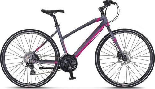 LEGARDA-2321-LDM-H KADIN ŞEHİR BİSİKLETİ 460H 28 JANT 21 VİTES ANTRASİT PEMBE