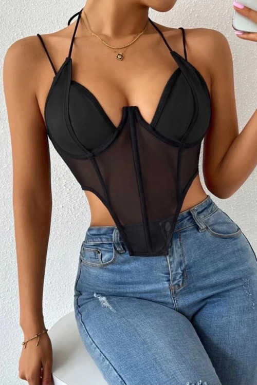 Özel Üretim Gece Seksi Günlük Zarif Şık Rahat Fantezi Balenli İnce Askılı Kadın Body