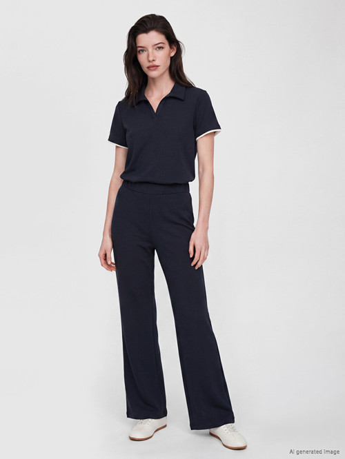 LCW Comfort Lacivert Soft Touch Kadın Eşofman Altı