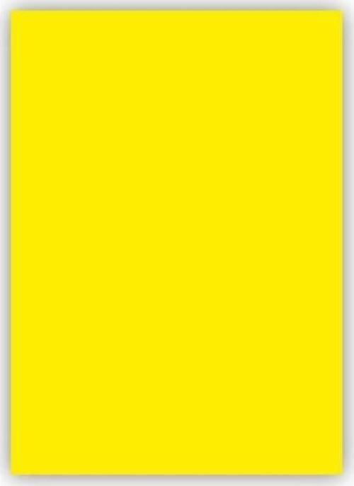 Fon Kartonu 50x70cm 160 Gram Limon Sarısı 100'lü Paket