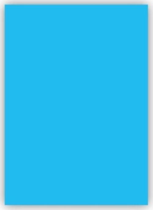 Fon Kartonu 50x70cm 160 Gram Açık Mavi 100'lü Paket