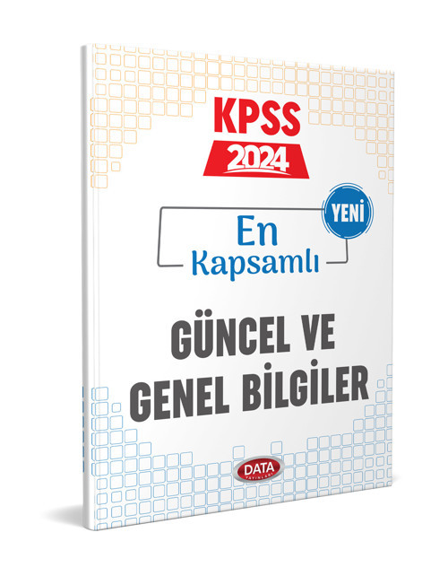 Data 2024 KPSS Güncel Bilgiler Konu Data Yayınları