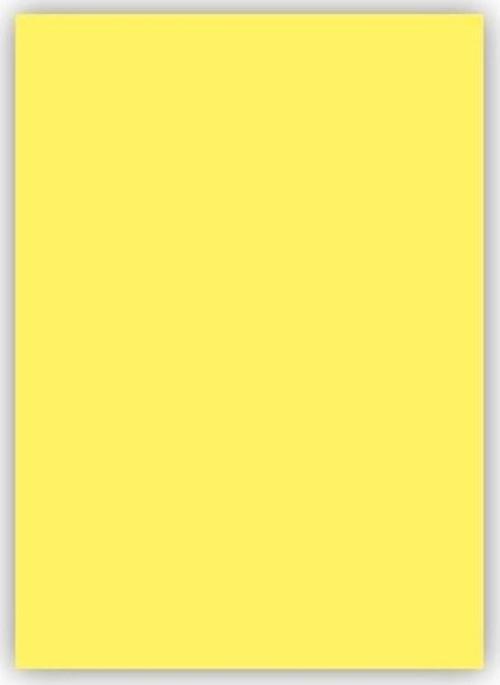 Fon Kartonu 50x70cm 120 Gram Sarı 100'lü Paket
