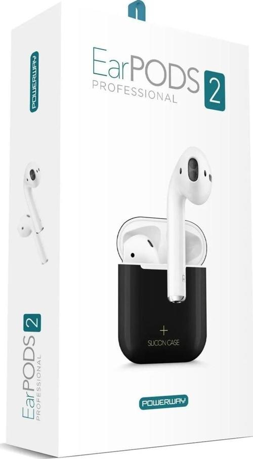 Earpods 2 Dokunmatik Bluetoot Kulaklık Silikon Kılıf Hediyeli
