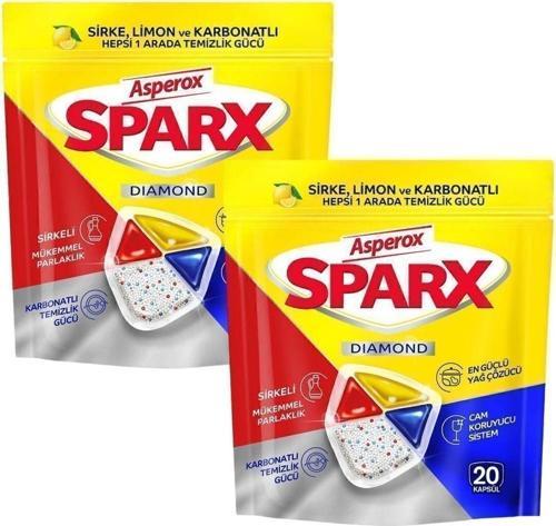 Sparx Bulaşık Tableti 20x2 40Adet