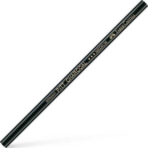 Faber-Castell Pitt Charcoal Naturel Kömür Füzen Kalem MEDIUM